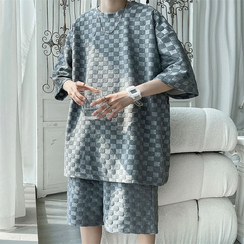 Estravino Two-Piece Set Shirt & Shorts