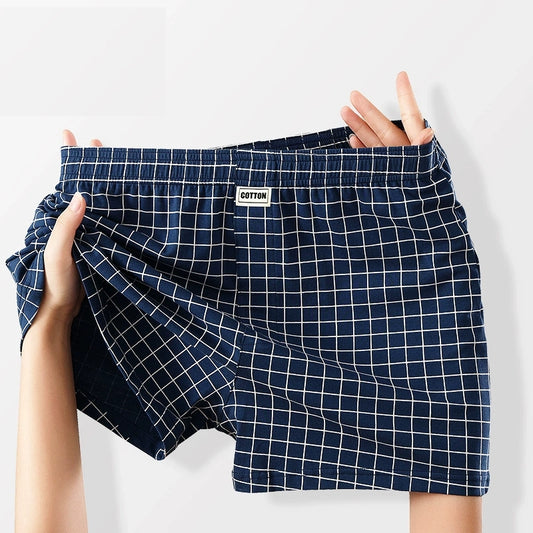 SELZANO AIRFLEX PLAID BOXERS