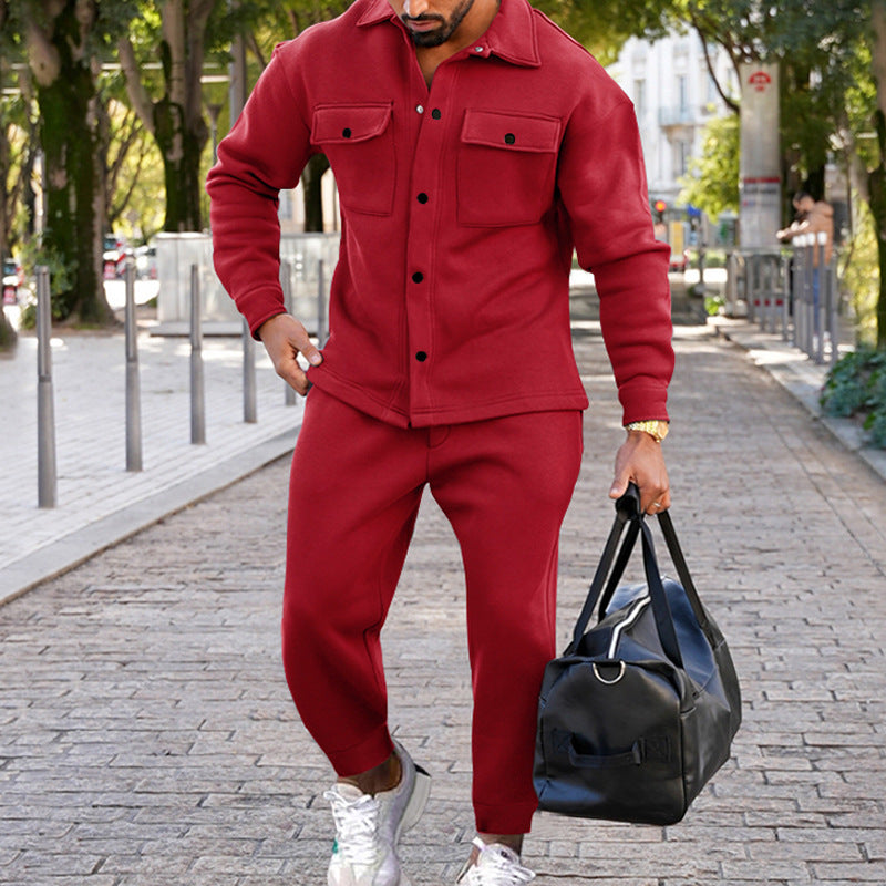 Estravino Suede Suit