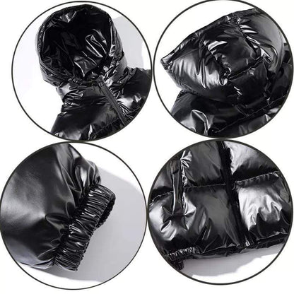 Glossy Puffer Jacket