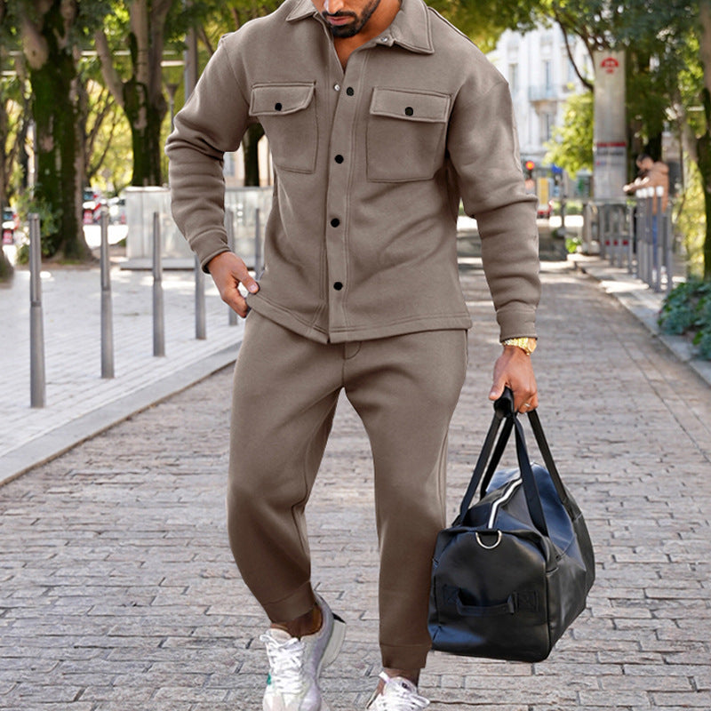 Estravino Suede Suit