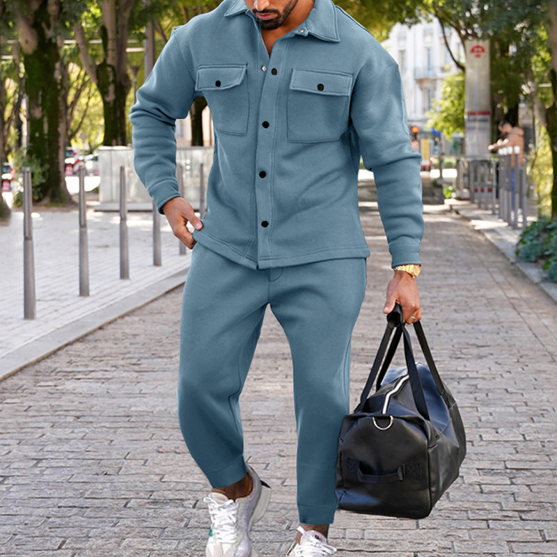 Estravino Suede Suit