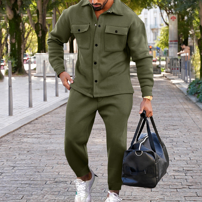 Estravino Suede Suit