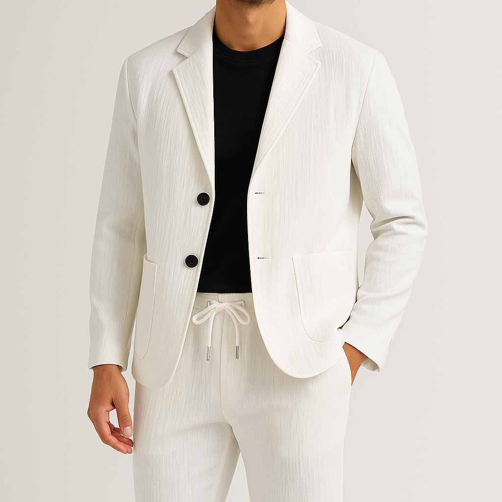 Morati Linen Blazer Set