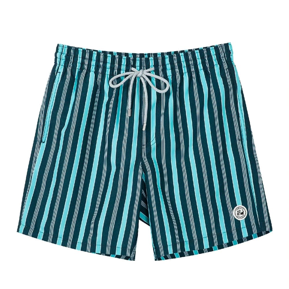 ESTRAVINO Lightweight Stripe Swim Shorts