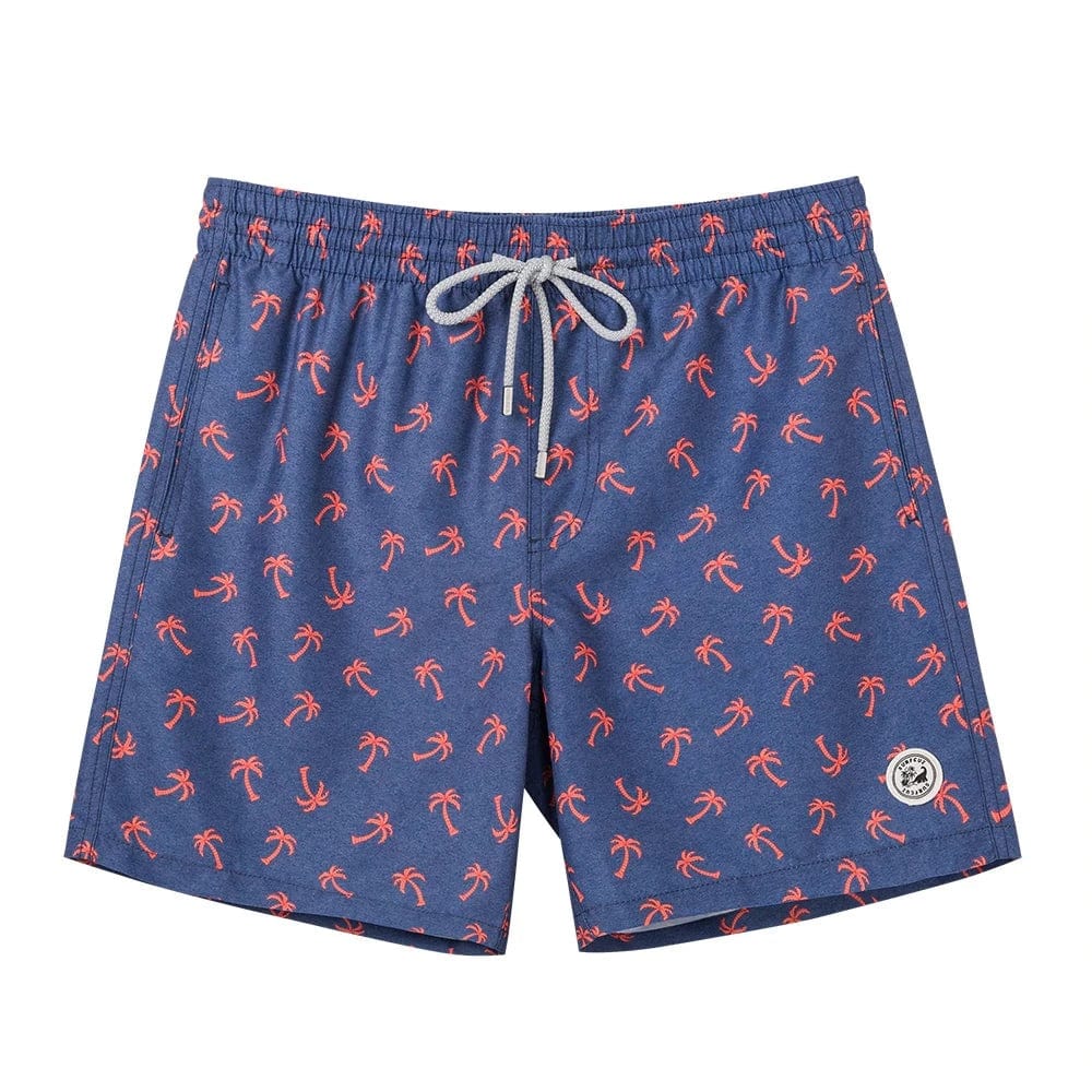 ESTRAVINO Quick-Dry Mini Print Swim Shorts
