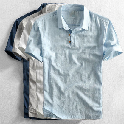 Alfredo Linen Polo