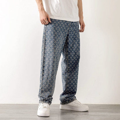 Jacquard Jeans