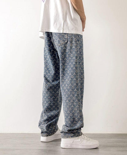 Jacquard Jeans