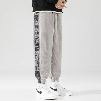 Bandana-Kordsamt-Sweatpants