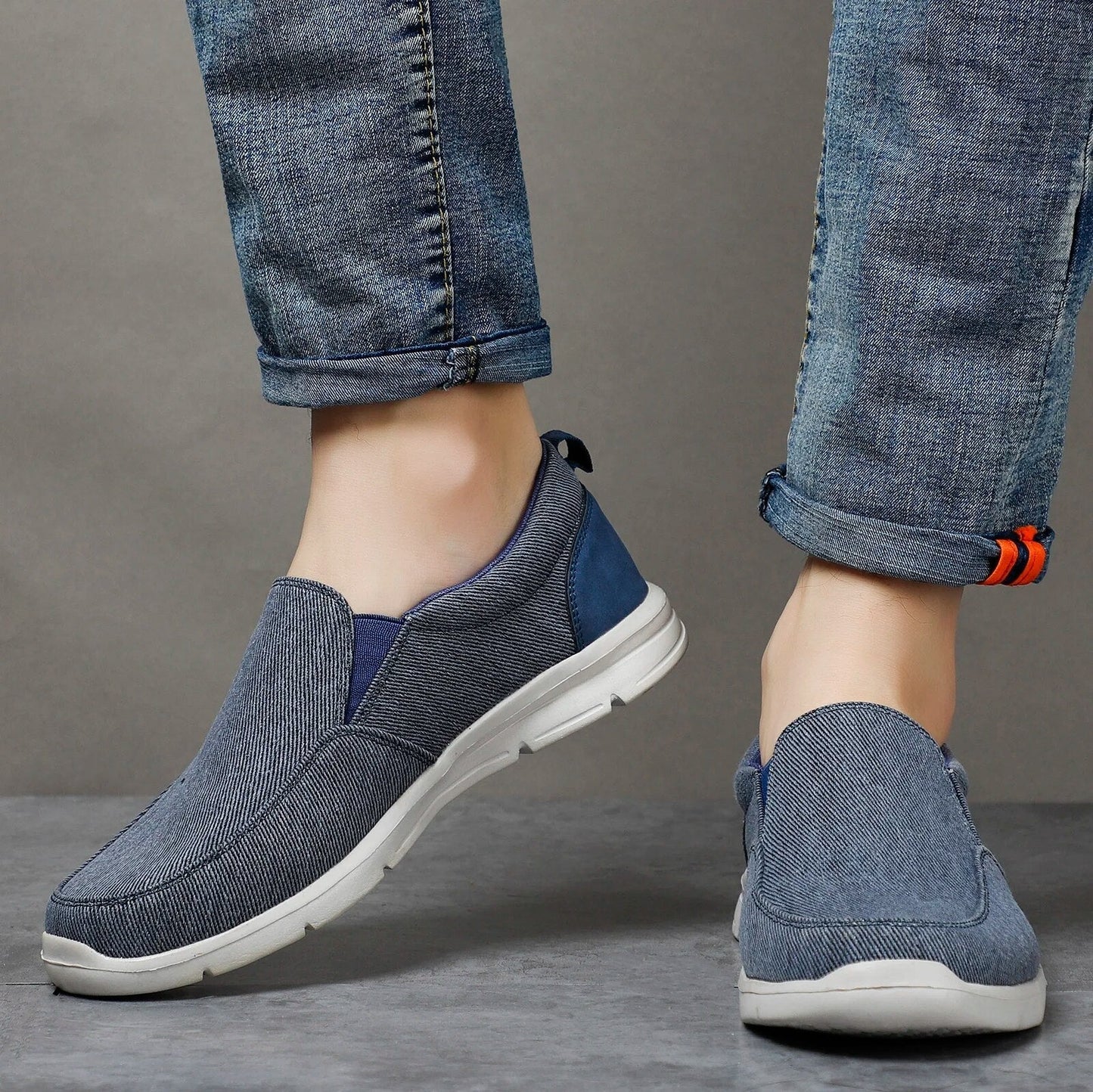 ESTRAVINO Casual Knit Slip-On Sneakers