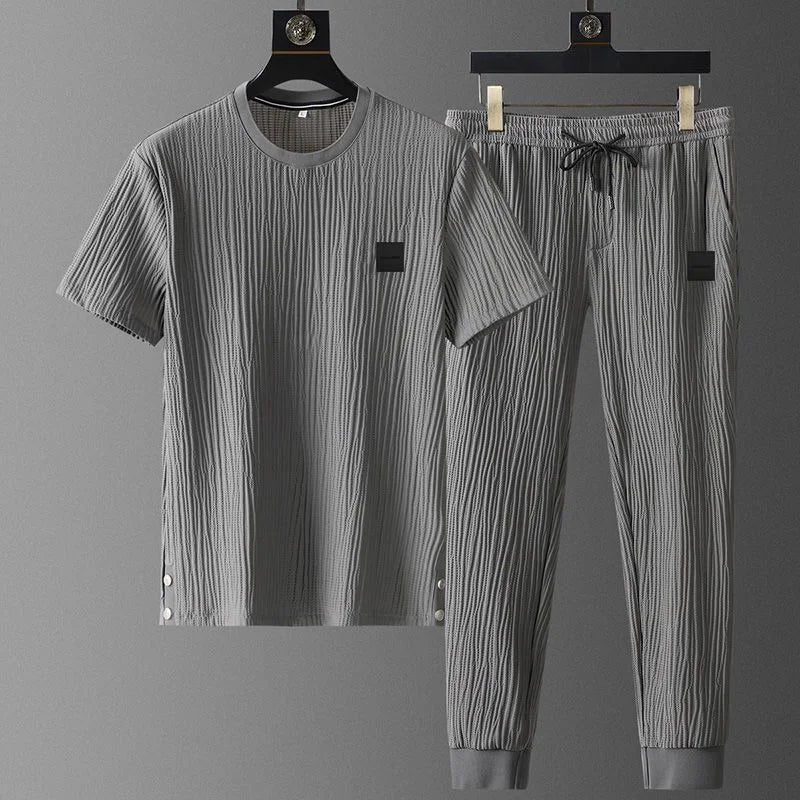 ESTRAVINO Ribbed Relax Fit Lounge Set