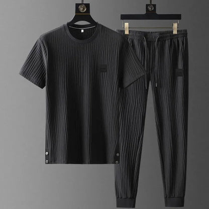 ESTRAVINO Ribbed Relax Fit Lounge Set