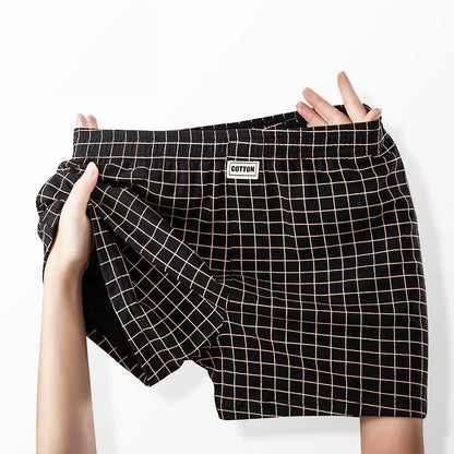 SELZANO AIRFLEX PLAID BOXERS
