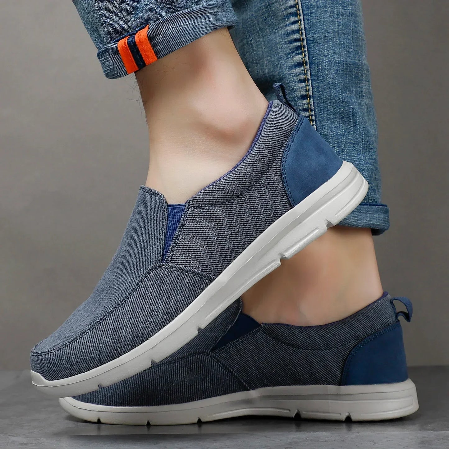 ESTRAVINO Casual Knit Slip-On Sneakers