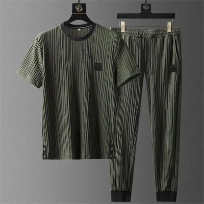 ESTRAVINO Ribbed Relax Fit Lounge Set