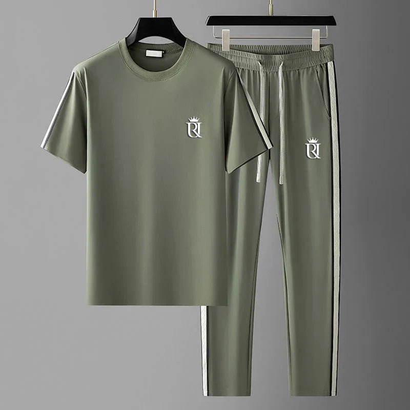 ESTRAVINO Minimal Casual Tracksuit Set