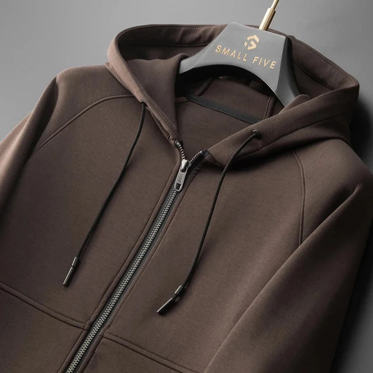 ESTRAVINO Minimal Zip-Up Tracksuit Set