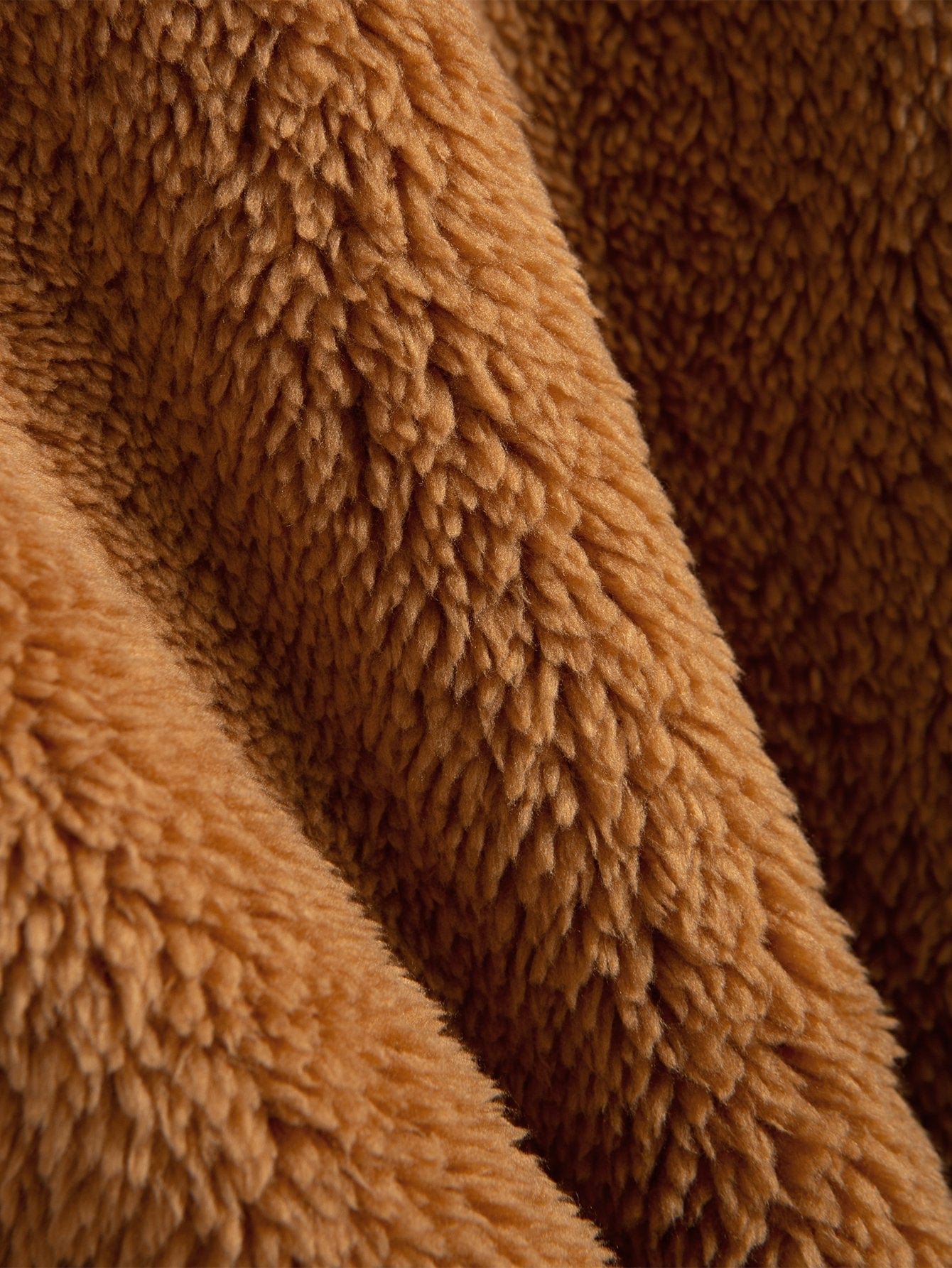 Teddy Zip Up Hooded Coat
