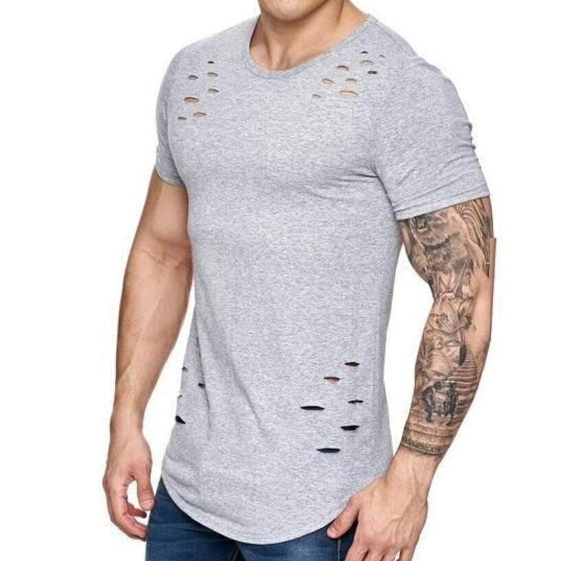Hole Design T-Shirt