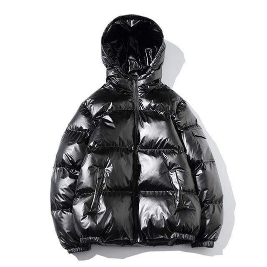 Glossy Puffer Jacket