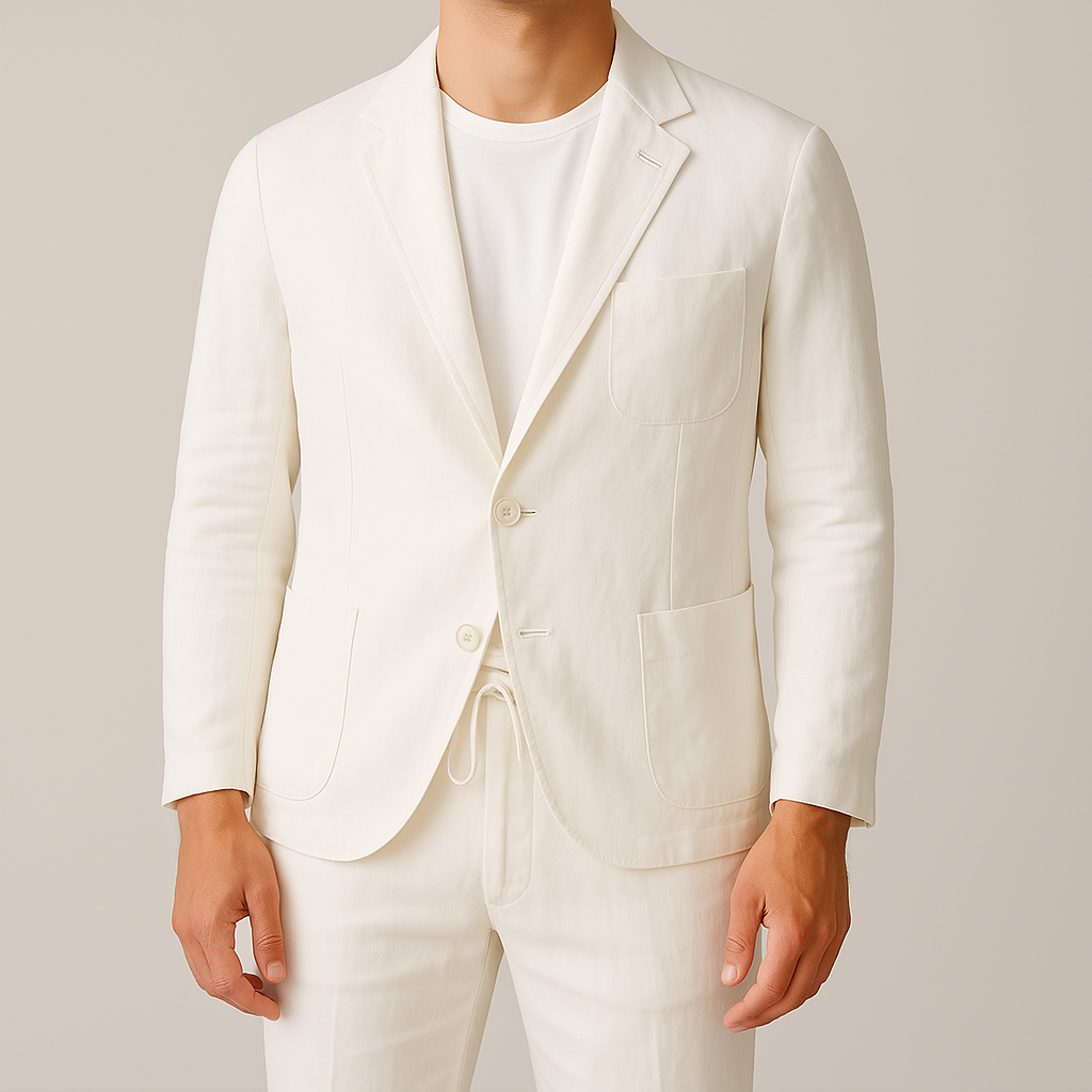 Weston Linen Tailored Set