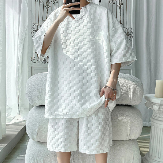 Estravino Two-Piece Set Shirt & Shorts